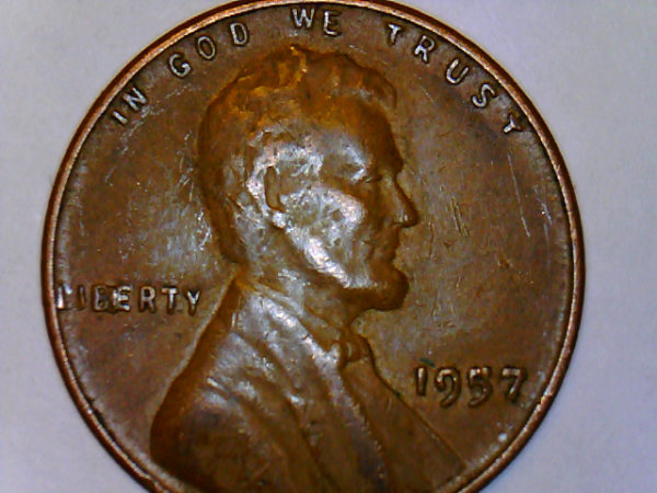 1957-Wheat-Cent-With-Problem