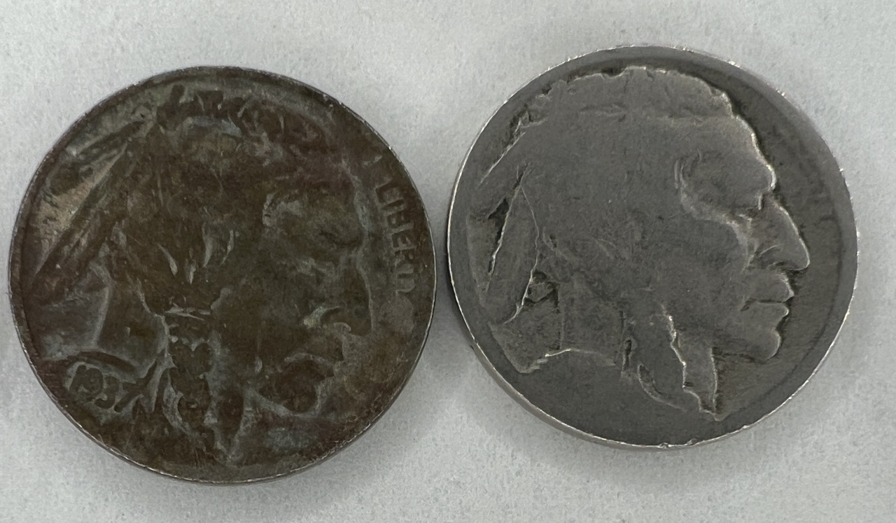 Odd-1937-Buffalo-Nickel-Copper-Colored