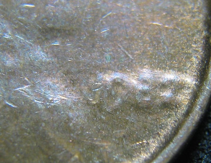 Not-Sure-,-1982-Penny-Strike-Through-?-Need-Help-With-This-One
