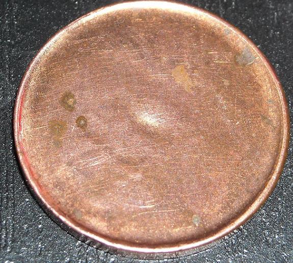 Double-Punched-Penny-With-No-Face?