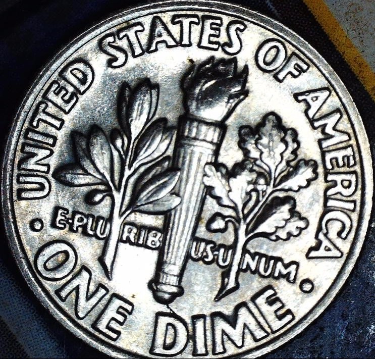 1984-P-Dime-With-Odd-Crimping-Around-Obverse-Rim