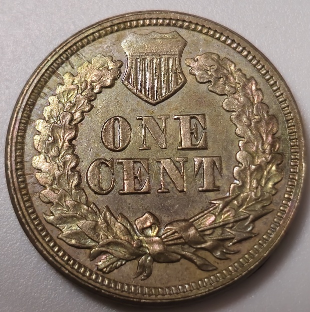 3-Indian-Head-Pennies-1863,-1906,-1907