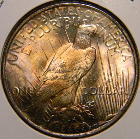 Toned-1922-Peace-Dollars
