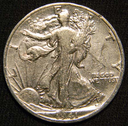 1941-D-Walking-Liberty-Half-With-Slight-Rim-Damage