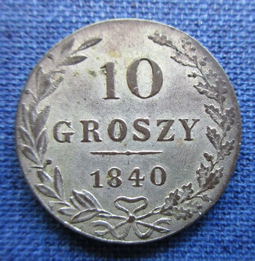 Poland-1840-10-Groszy