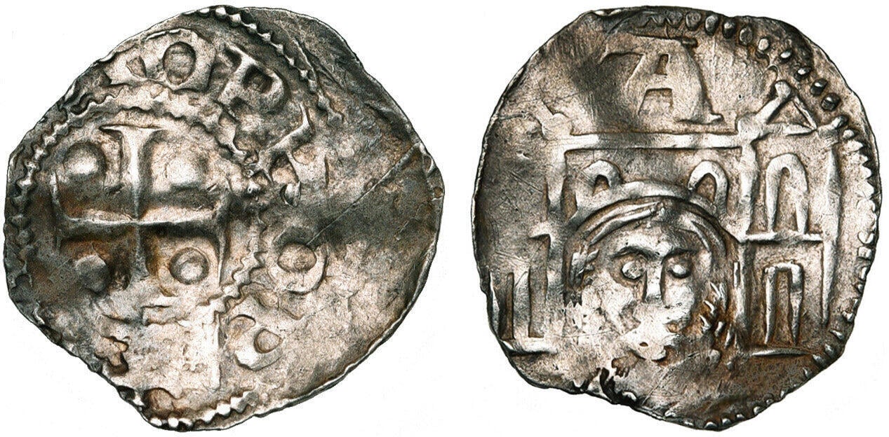 Denar-Of-Trier-1035-1041,-Saint-Simeon