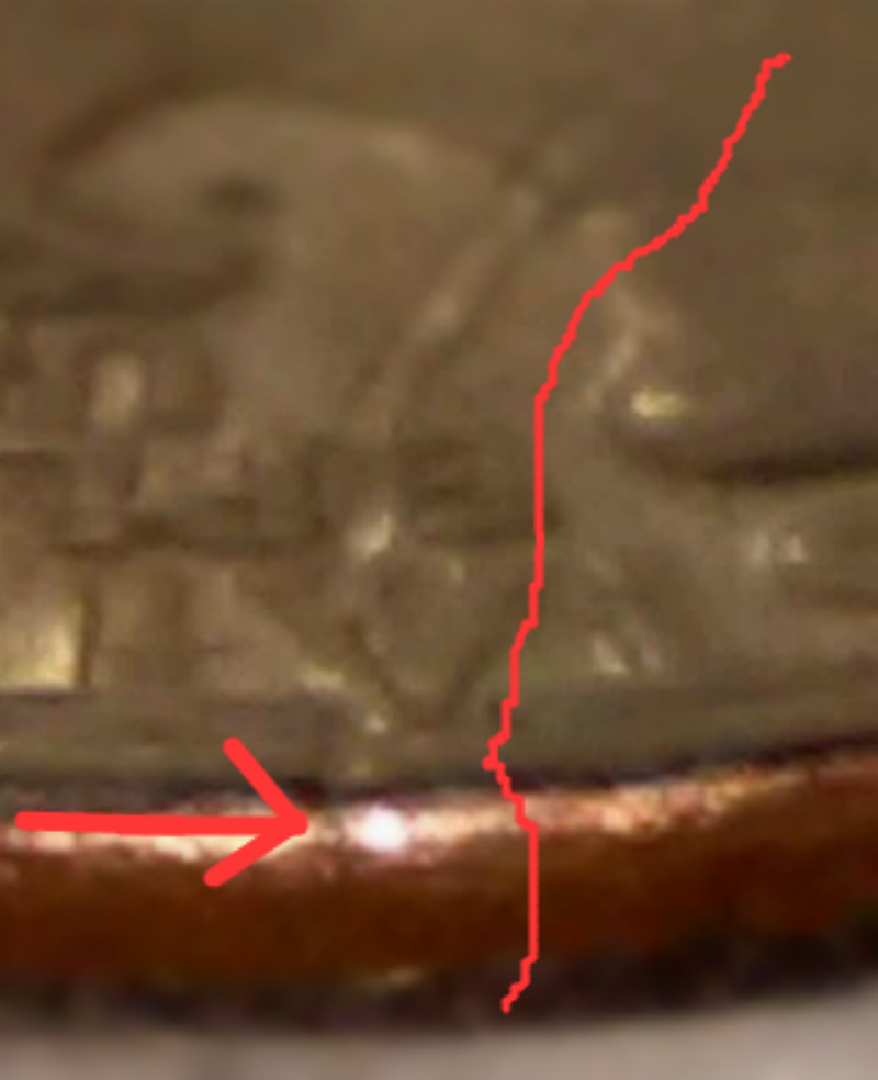 1967-Quarter-With-A-Strange-Line-On-Reverse