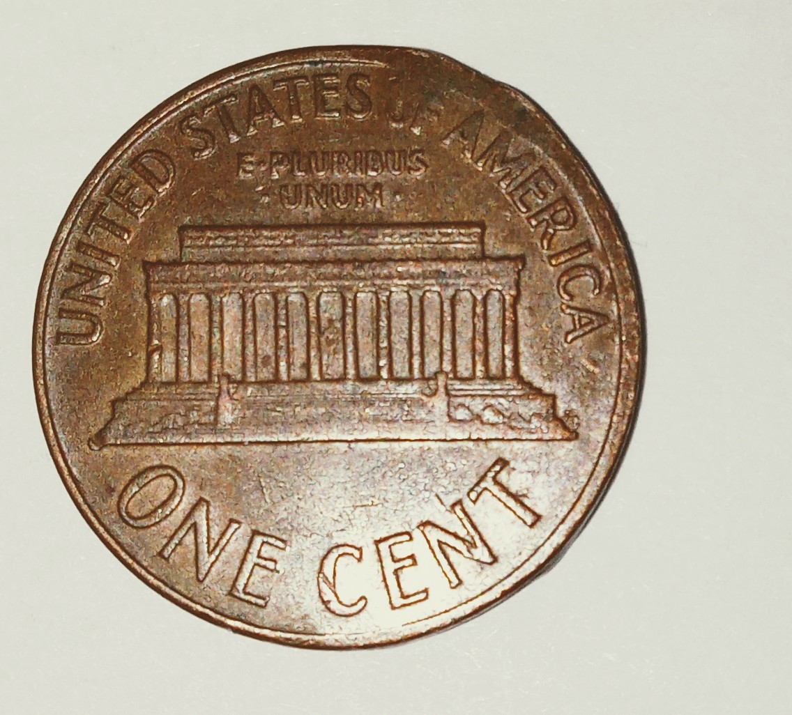 1964-D-Lincoln-Memorial-Cent-Possible-Rim-Error
