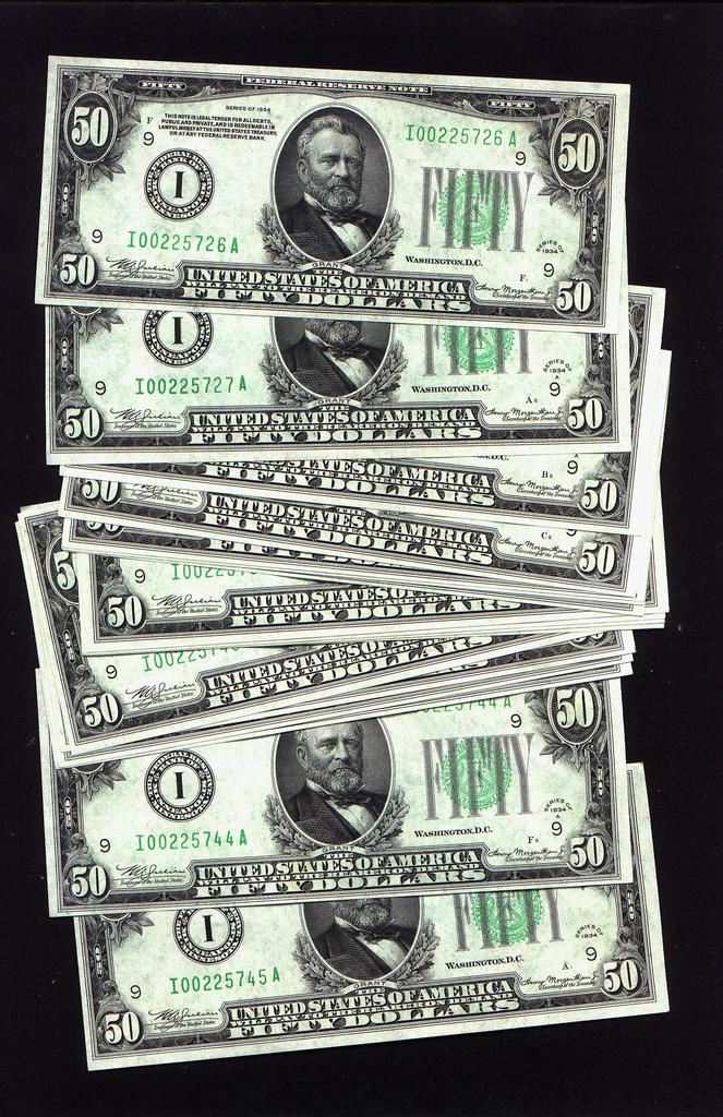 Changeover-Pair-Found---1934-And-1934A-$5-FRNs