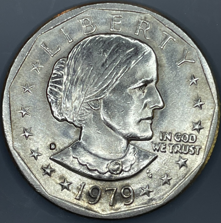 1979-D-SBA-Dollar-With-Die-Crack-Thru-Stars-On-Obverse
