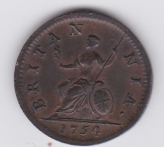 1754-Halfpenny