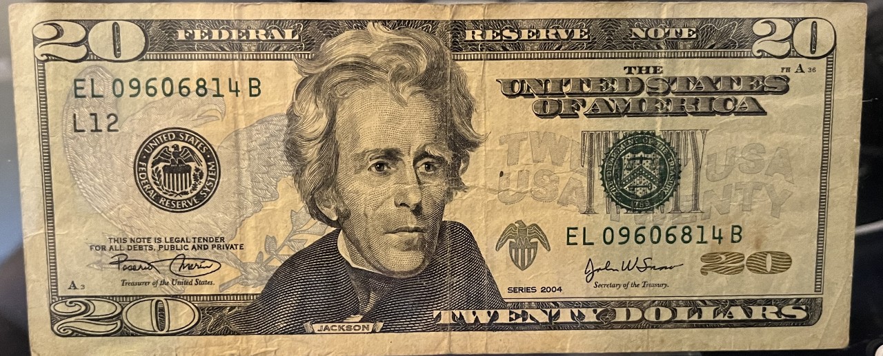 Mysterious-Llama-$20-Dollar-Note-2004