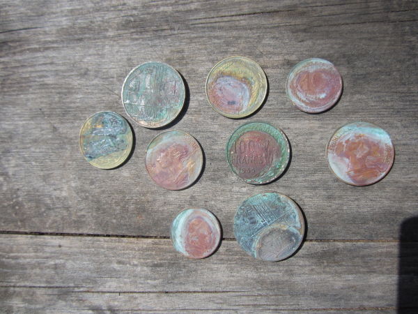 Foreign-Coins-With-Rainbow-Toning