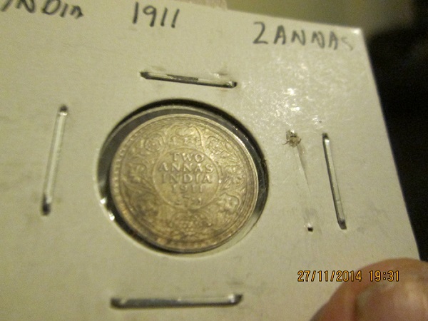 India-1911-2-Annas