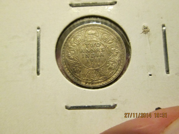 India-1911-2-Annas