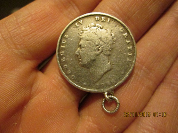 1826-George-IV-Shilling,-Strike-Error-?