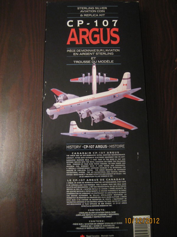 Canada-Aviation-Series-II-1998-Waterbomber-Coin-+-Model