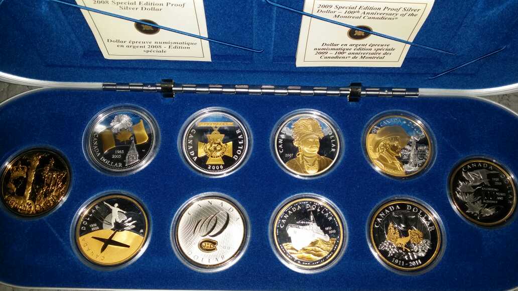 Canadian-Special-Edition-Proof-Silver-Dollar-Collection