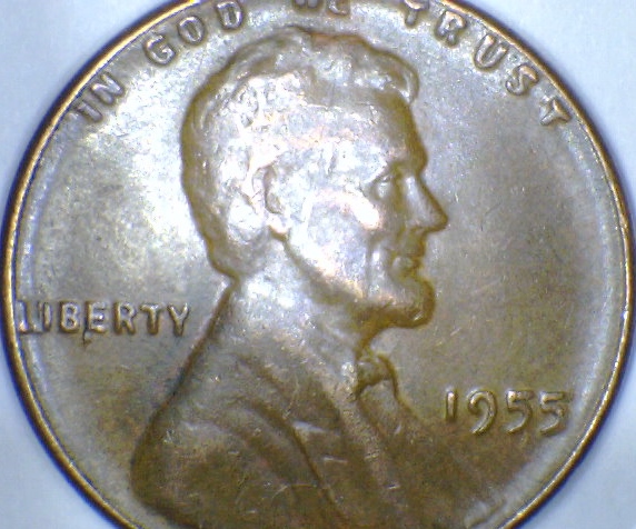 1955-Lincoln-Penny---New-DDO-Variety-Triple-5's-?