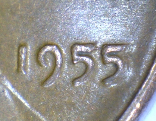 1955-Lincoln-Penny---New-DDO-Variety-Triple-5's-?