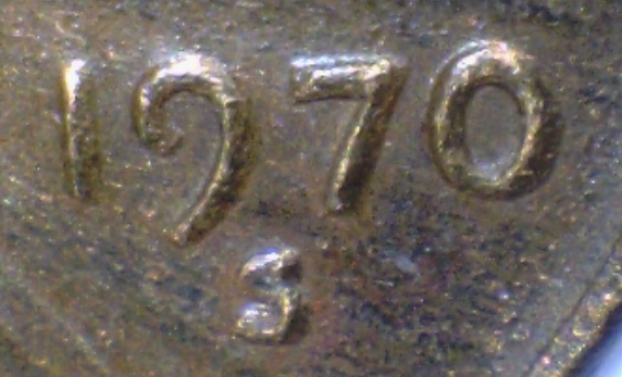 1970-S-Lincoln-Cent-DDO-/-DDR---Small-Date-Over-Large-?