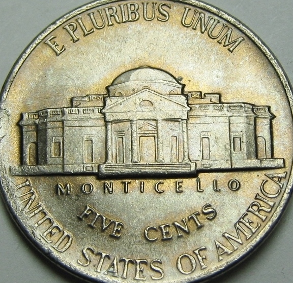 1991-P-Jefferson-Nickel---Improperly-Annealed-?