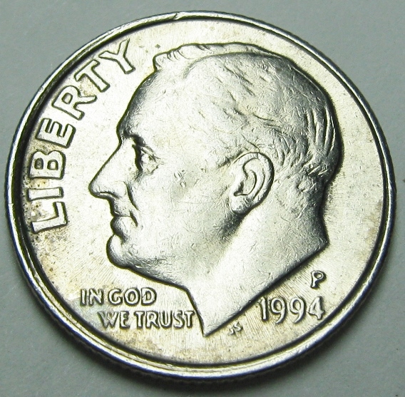 1994-P-Roosevelt-Dime---Reverse-Rim-Cud-?---Not-Listed?