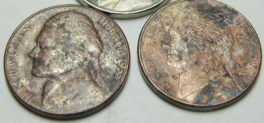Jefferson-Nickels---Improperly-Annealed-?