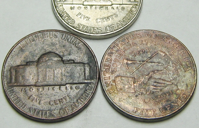 Jefferson-Nickels---Improperly-Annealed-?
