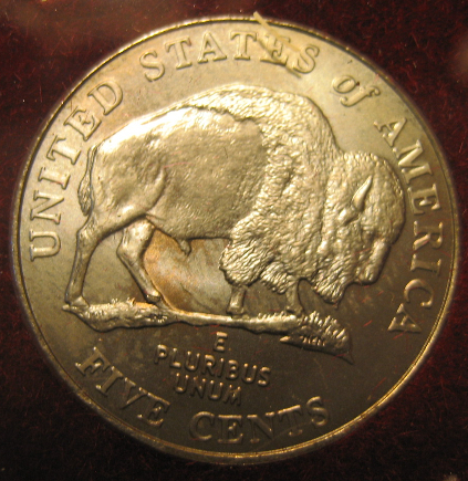 2005-Westward-Journey-Set-Bison-Nickels-Satin-Finish-Improperly-Annealed-Errors