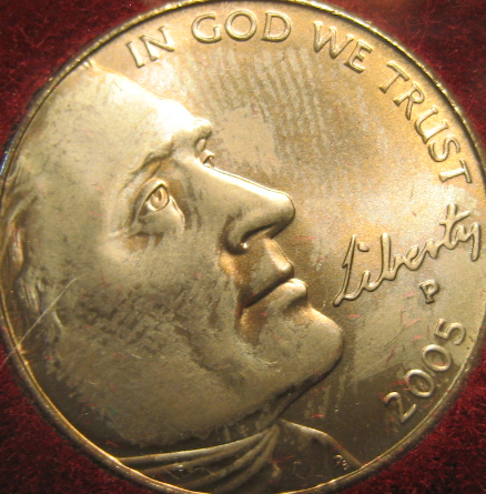 2005-Westward-Journey-Set-Bison-Nickels-Satin-Finish-Improperly-Annealed-Errors