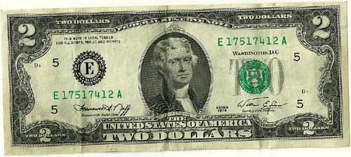 Today's-Find.-1976-$2-Bills-And-Ikes