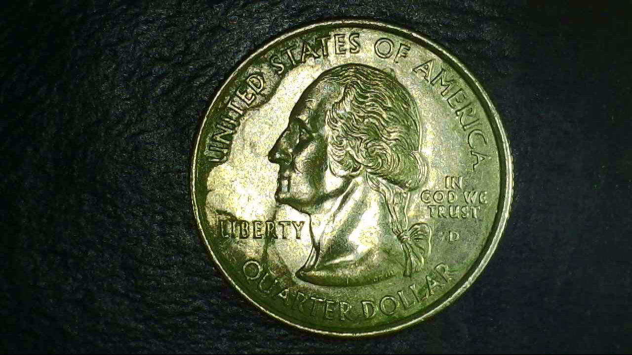 2001-D-Washington-Quarter---Interesting-Clad-Layer-Problem