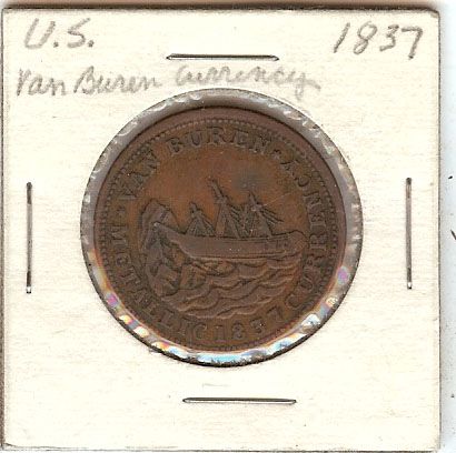 1837-Van-Buren-Token
