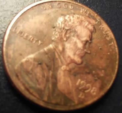 1998-D-Penny-Multi-Color-And-Printing-Errors,-Beautiful-Rainbow-Of-Colors.