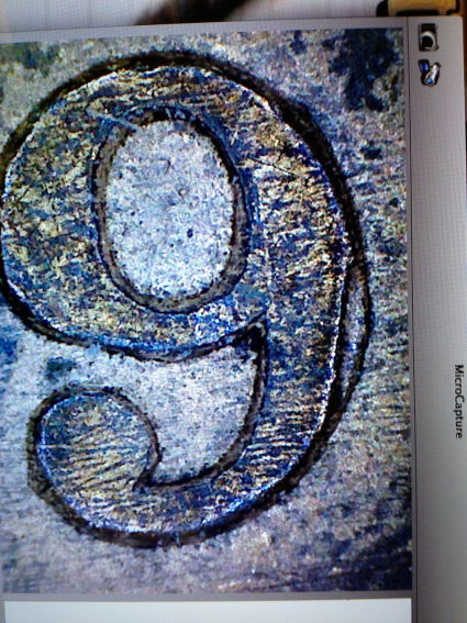 1910-Large-Cent.-9-Over-9,-Or-Partial-Plugged-Die?