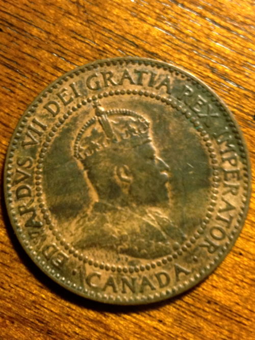 1910-Large-Cent.-9-Over-9,-Or-Partial-Plugged-Die?