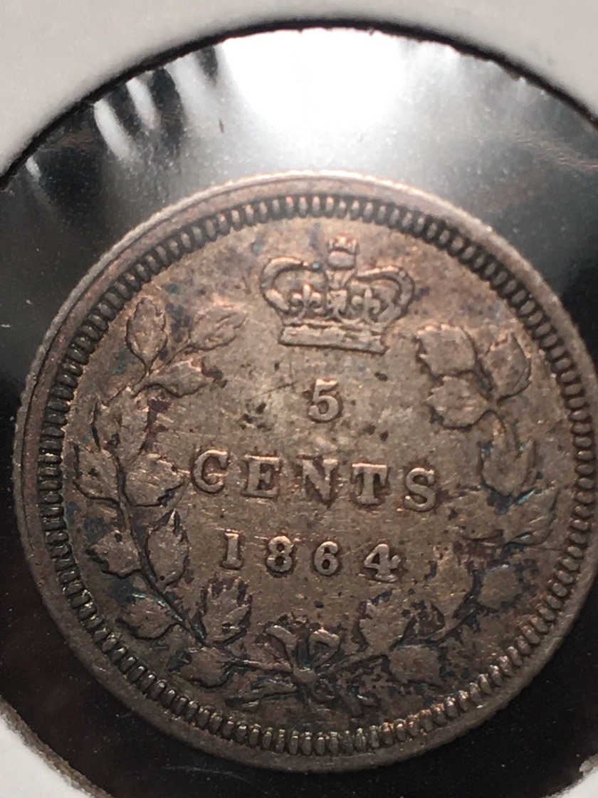 New-Brunswick-Silver-To-Grade-1864-5-Cents-&1862-10-Cents-Double2