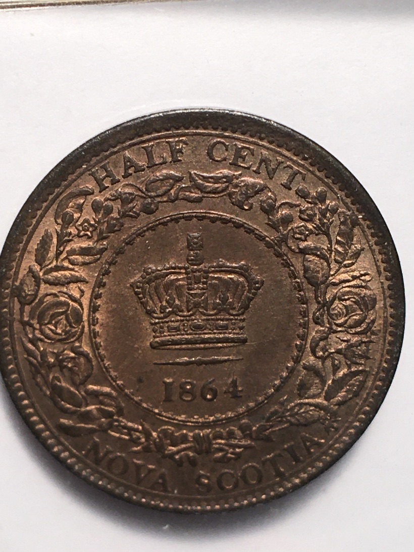 Nova-Scotia-1864-1/2-Cent-MS