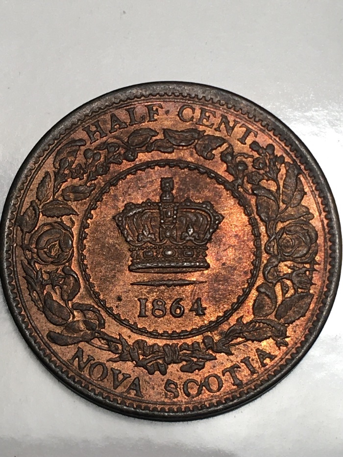 Nova-Scotia-1864-1/2-Cent-MS