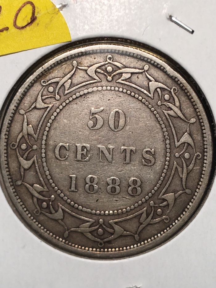 1888-Newfoundland-50-Cent
