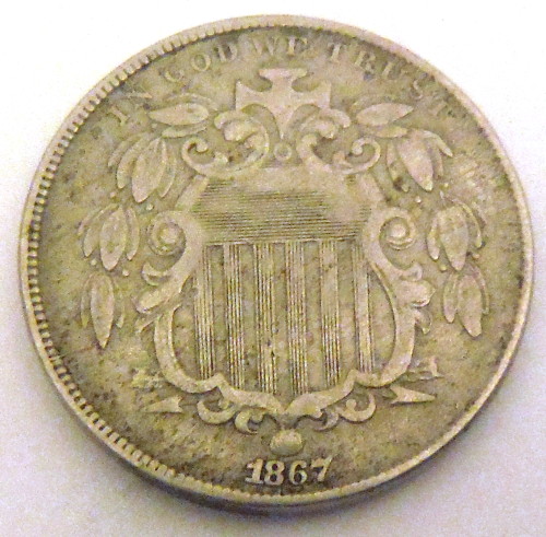 Grading-1867-No-Rays-Shield-Nickel