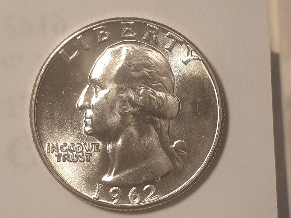 1962-Washington-Quarter-For-Grading