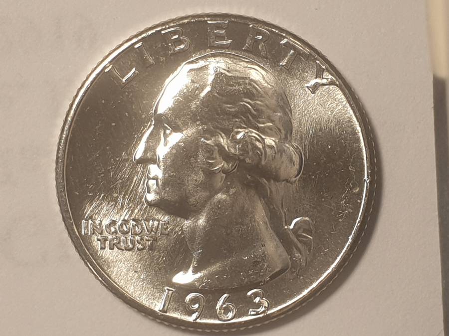 1963-Washington-Quarter-DDO-For-Grading