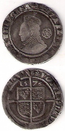 Elizabethan-Sixpence?