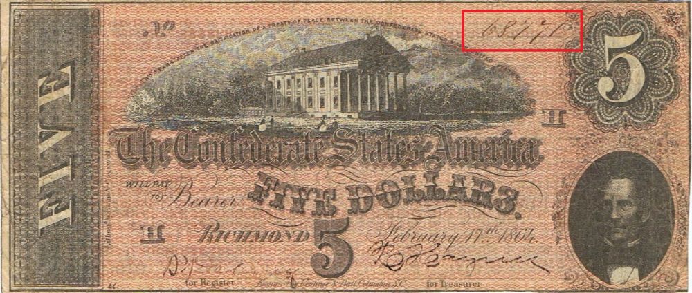 Confederate-States-Of-America-5-Dollars-And-Repro.