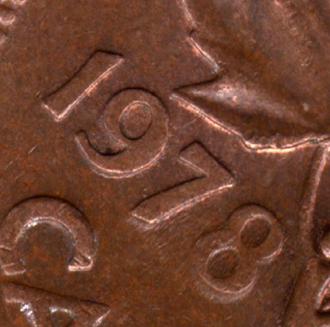 1978-Cent-Double-978-Multiple--Errors