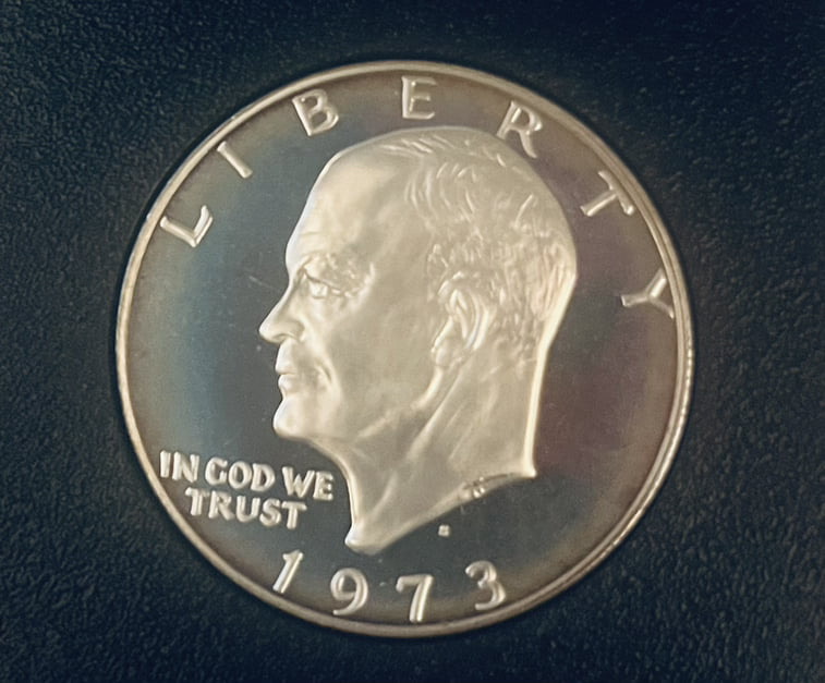 1973-S-Eisenhower-Dollar