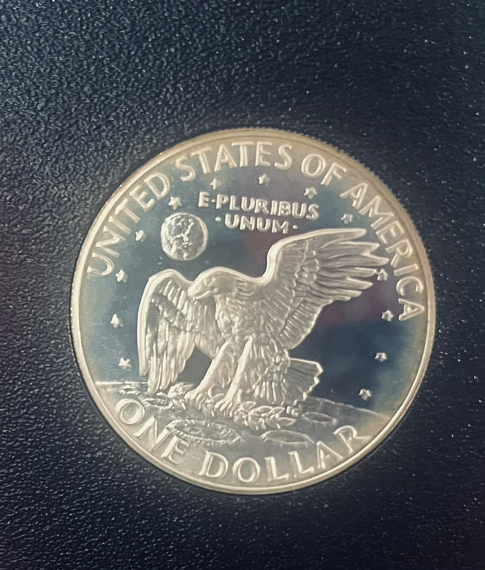 1973-S-Eisenhower-Dollar