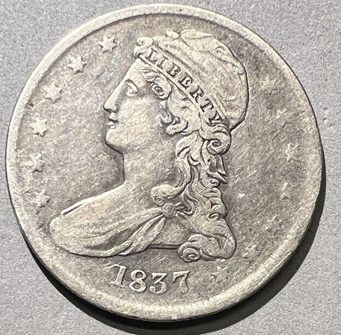 1837-Reeded-Edge-Bust-Half-Dollar---Grade?